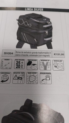 Givi sv204 borsa serbatoio - givi,