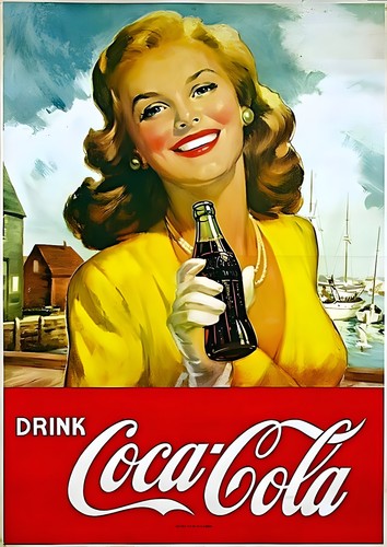 Poster pubblicitario vintage