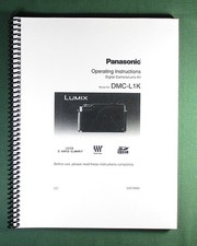 Panasonic DMC-L1K Manuale