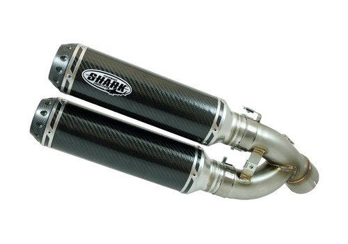 Scarico shark trc carbonio - shark,