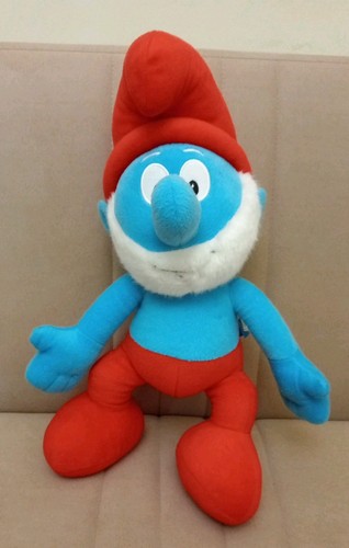 Grande peluche puffo - grande,