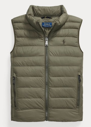 Gilet trapuntato polo - gilet, ralph