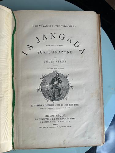 Jules verne jangada - verne,, la