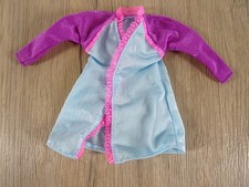 Vintage Mode Fashion Lingerie Morgenmantel für Barbiepuppe Mattel selten (18569)