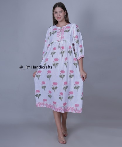 Abito midi donna - , stampa