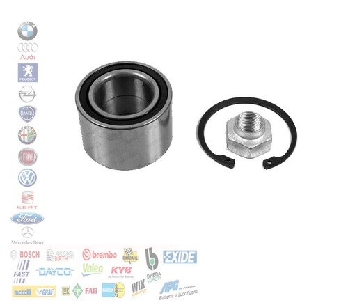 Kit cuscinetto ruota nissan - cuscinetto,