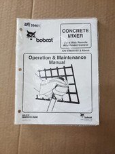 Bobcat Betoniera Skid Steer