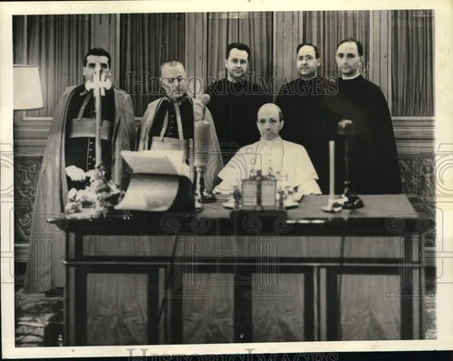 1939 foto stampa papa pio - pio, xii