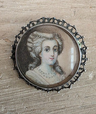 Spilla in Argento Ritratto su