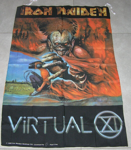 Bandiera poster iron maiden - bandiera,