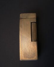 Accendino   anni 70  Dunhill argentato usato