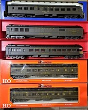 Convoglio passeggeri americano SANTA FE Rivarossi Scala H0 (5 Pezzi)