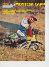 advertising TEST MOTO MONTESA  CAPPRA 250 VE 1979 MOTOSPAGNOLE VINTAGE MX
