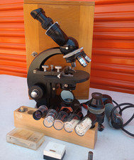 Antico microscopio Carl Zeiss