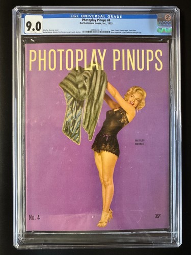 Photoplay pinups cgc - pinups, #4
