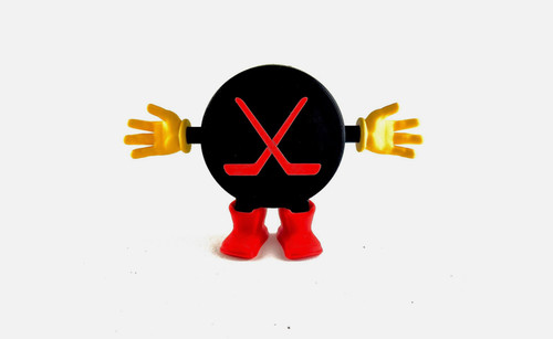 Scale hockey puck replica - scale,