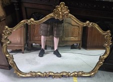 Specchio veneziano dorato stile Luigi XV