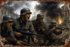 Targa in latta ESERCITO WW2
