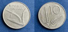 10 lire spighe moneta del 1979 - Repubblica Italiana