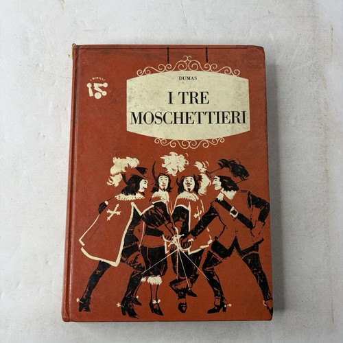 Libro tre moschettieri dumas - libro,