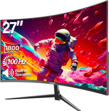 27 Pollici 100Hz Curvo Gaming