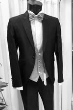 ABITO UOMO SPOSO  NERO T 50