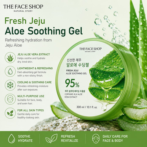 The face shop jeju gel - the,