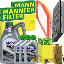 PACCHETTO ISPEZIONE UOMO + OLIO MOTORE MOBILE 5W40 adatto per Porsche Boxster 986 2.5-3.2