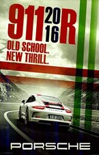 FANTASTICO POSTER PORSCHE 911R
