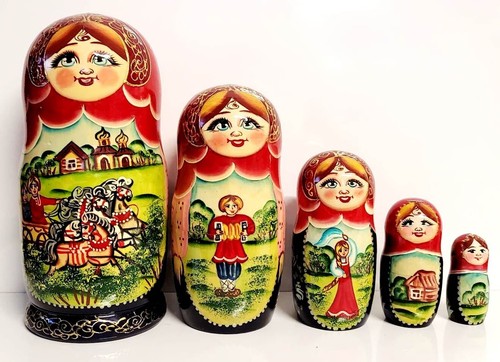 Matrioska pezzi - 5, cm)