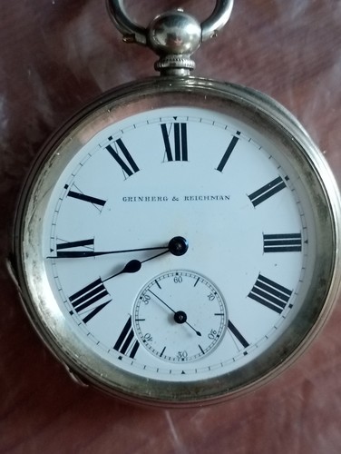 Orologio tascabile argento - orologio,