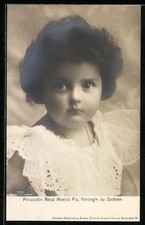 Duchessa di Sassonia, Principessa Anna Monika Pia, cartolina 