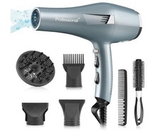 Faszin Asciugacapelli Professionale con Ioni, Rapida Salon Phon per Capelli