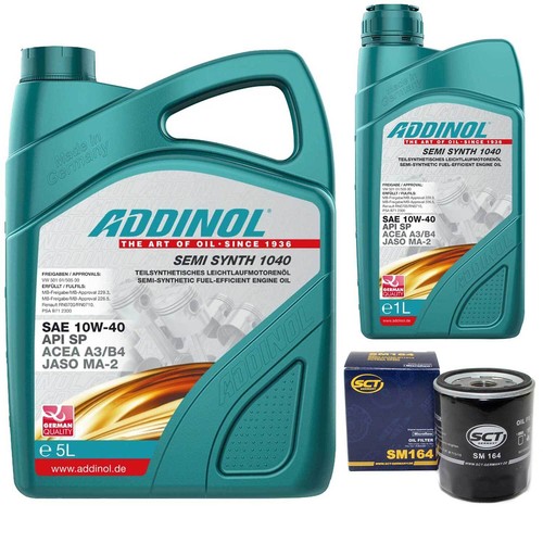Kit olio motore addinol - olio,