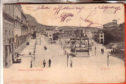 Cartolina sciacca fp - ,