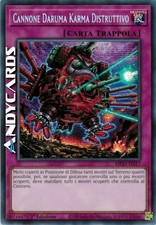 CANNONE DARUMA KARMA DISTRUTTIVO • Segreta Prismatica SP MP23 IT217 • 1Ed