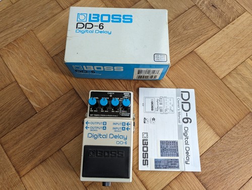 Boss digital delay pedale - boss, dd-6
