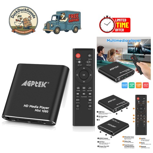Mini lettore multimediale hdmi - mini,