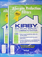 Originale KIRBY Micron Magic Hepa 6 Sentria UNIVERSALE ~ F stile stile twist 2 sacchetti
