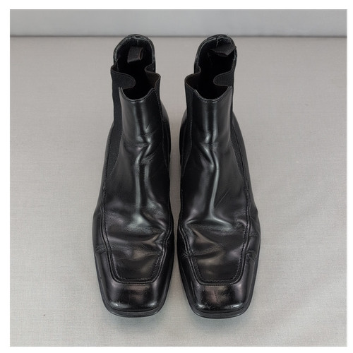 Prada men black leather - prada,