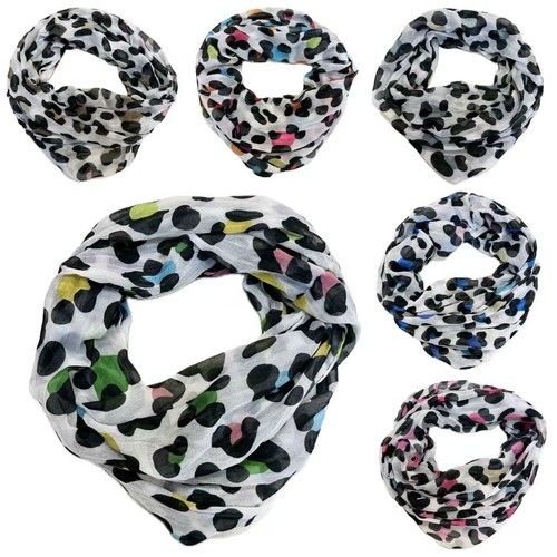 Sciarpa leo loop con leopardo - sciarpa,