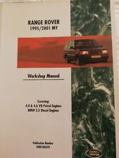 ➡️ MANUALE OFFICINA RANGE ROVER P38 1994-2001 WORKSHOP MANUAL SERVICE 