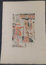  BORGONZONI Aldo incisione a