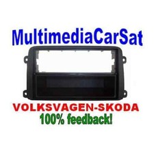 MASCHERINA AUTORADIO DOPPIO DIN GOLF 5 V LEON ALTEA OCTAVIA TIGUAN TOURAN PASSAT