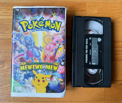Pokemon the first movie vhs - -,