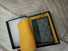 Goyard Green Geometric Slim