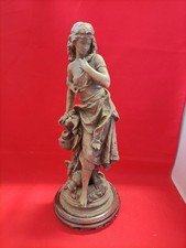 Statua - Donna Con Vaso - Bronzo