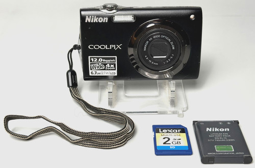 Nikon coolpix s3000 12mp - nikon,
