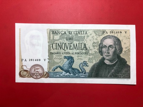 5000 lire 000 colombo - 5.000,