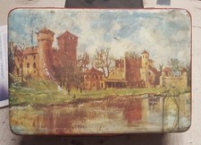 scatola di latta groder torino biscotti contenitore lamiera verniciata